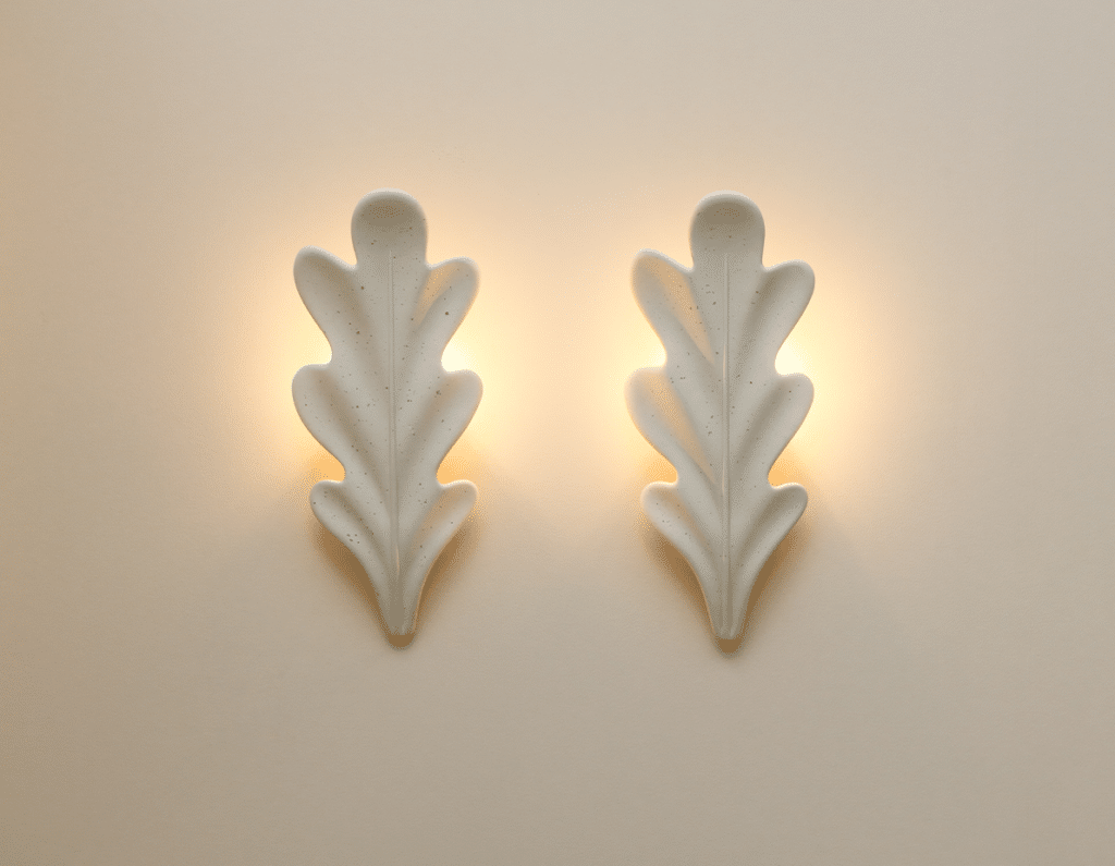 Double éclairage feuille de Chêne