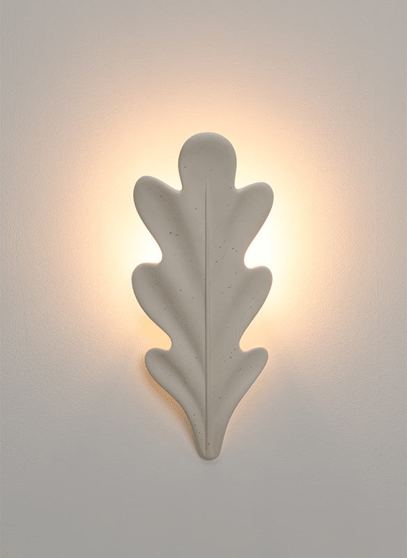 Luminaire feuille de Chêne