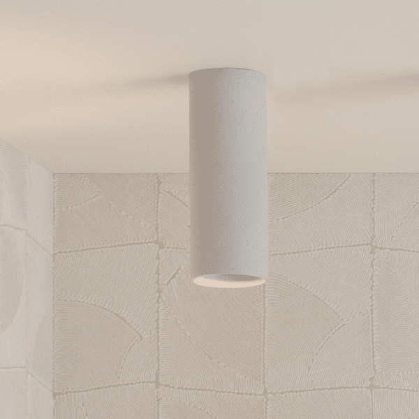 Ceiling lamp Led in plaster of Paris Axis 300