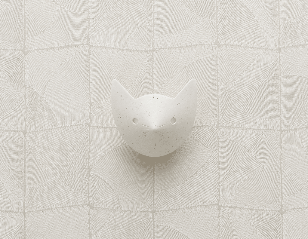 Luminaire tête de Chat design