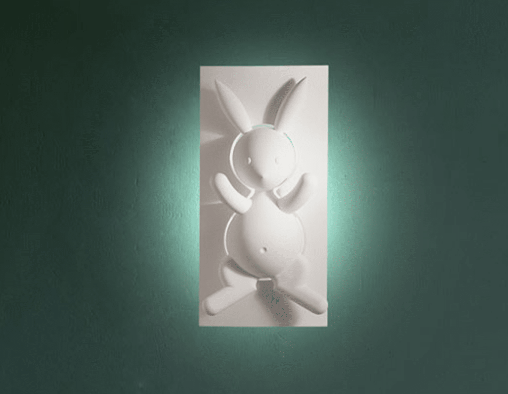 Luminaire en forme de Lapin
