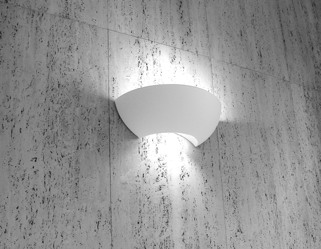 Applique murale double éclairage orientable