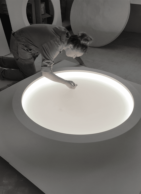 Grand plafonnier led Crépuscule 1000 SE