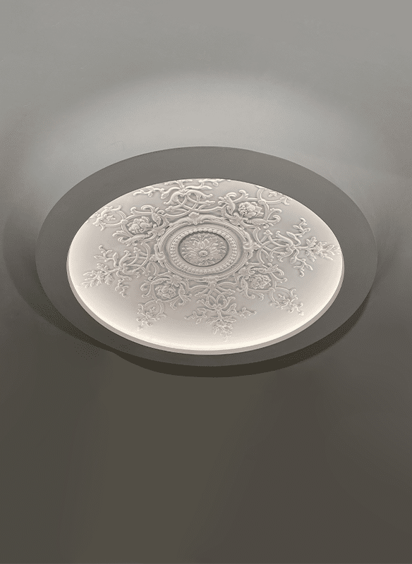 Luminaire plafonnier rond intérieur