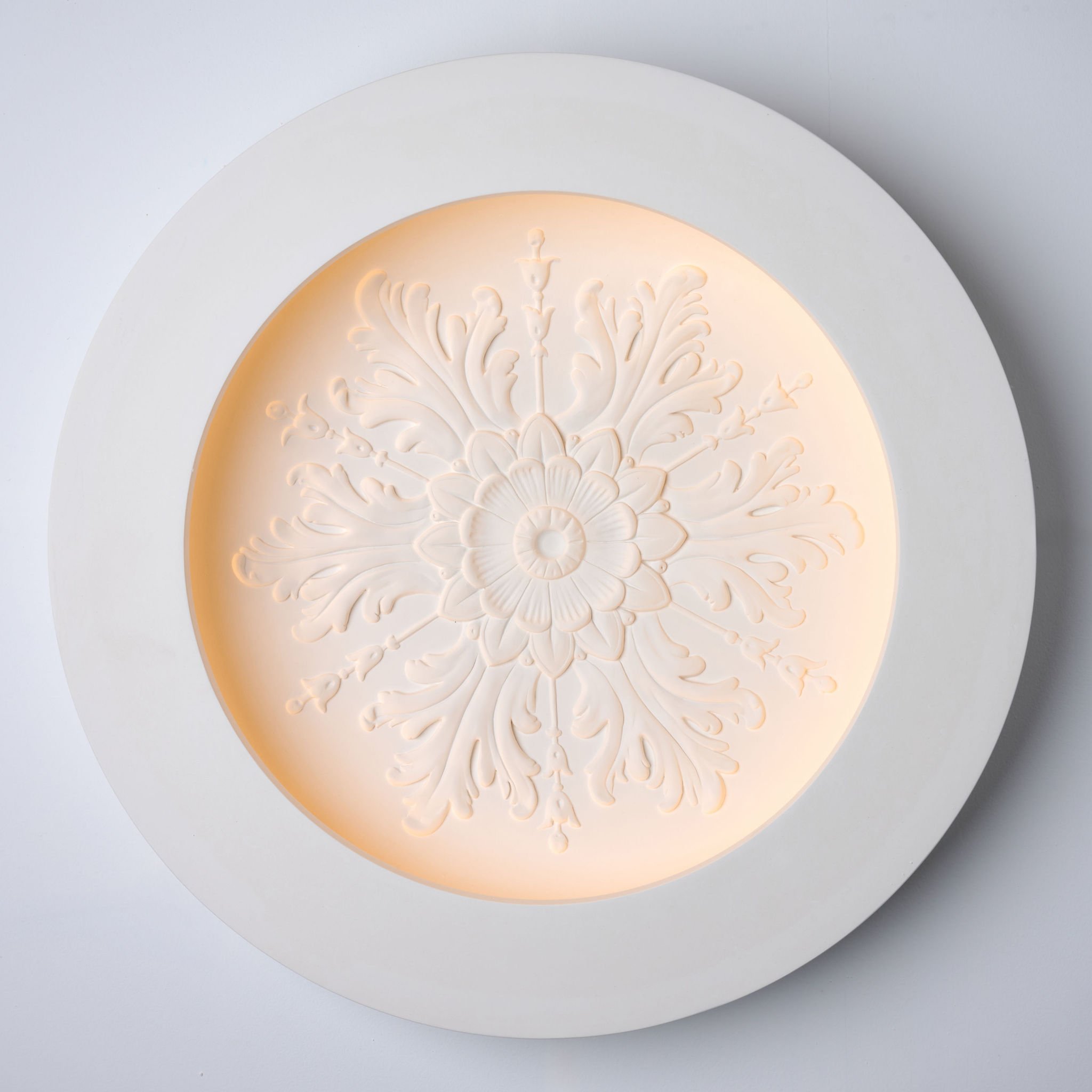 3303 - Coupole Plafonnier Style Classique 42